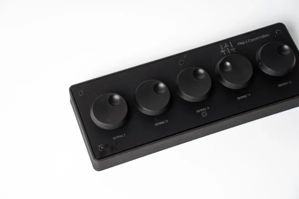 Controlador midi 5 encoders 5 bancos